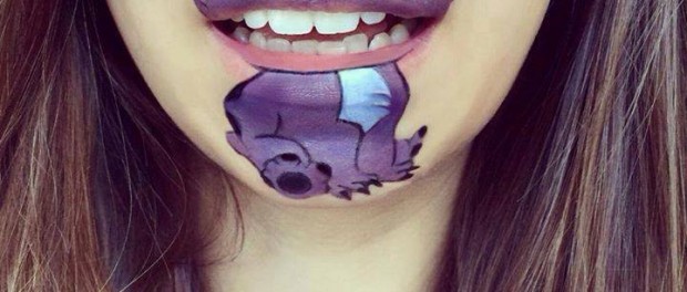 Spectacular Lip Art Designs