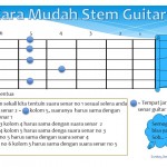 cara stem gitar
