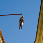 11-Man Hanging Out, Prague Czech Republic