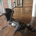 18-Violinist Bursting from the Floor, Amsterdam, Netherlands