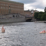 21-Man in the Water, Stockholm, Sweden