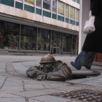 31-Man at Work, Bratislava, Slovakia