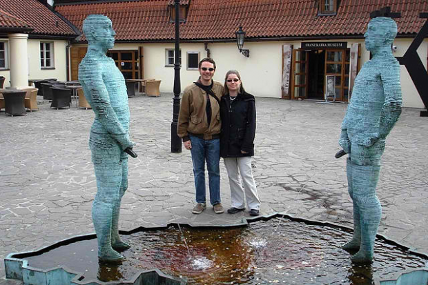 32-Urinating Statues, Prague, Czech Republic