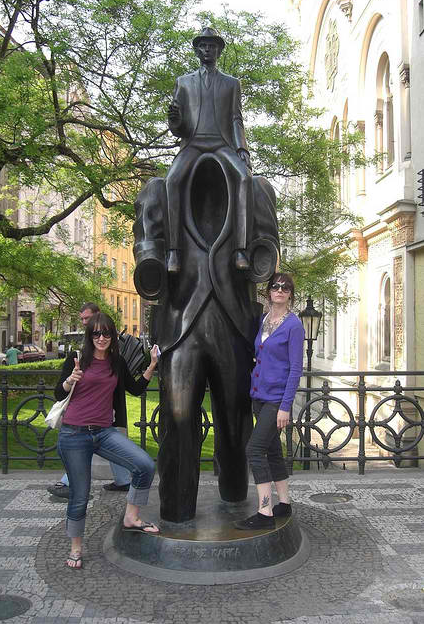 6-Franz Kafka Monument, Prague, Czech Republic