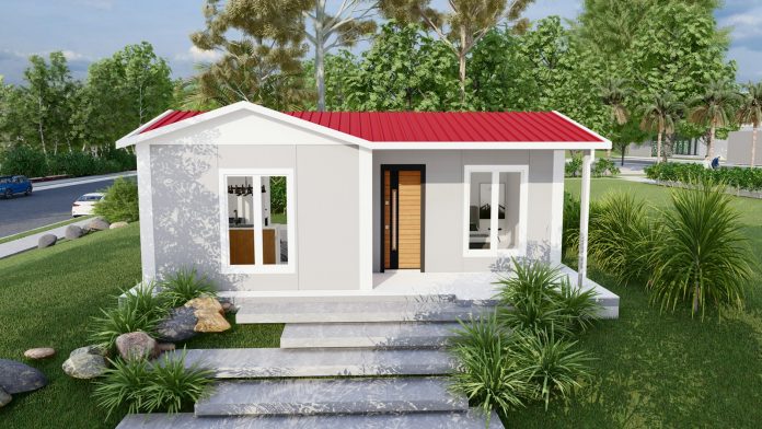 Rumah prefabrikasi modern sebagai contoh teknologi konstruksi hunian